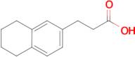 3-(5,6,7,8-tetrahydronaphthalen-2-yl)propanoic acid