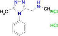 N-methyl-1-(5-methyl-4-phenyl-4H-1,2,4-triazol-3-yl)methanamine dihydrochloride