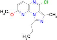 6-chloro-2-methoxy-7-methyl-9-propylimidazo[1,5-a]pyrido[3,2-e]pyrazine