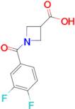 1-(3,4-difluorobenzoyl)azetidine-3-carboxylic acid