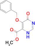 methyl 5-(benzyloxy)-6-oxo-1,6-dihydropyrimidine-4-carboxylate