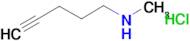 N-methylpent-4-yn-1-amine hydrochloride