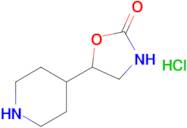 5-(piperidin-4-yl)oxazolidin-2-one hydrochloride