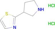 2-(pyrrolidin-3-yl)thiazole dihydrochloride