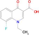 1-Ethyl-8-fluoro-4-oxo-1,4-dihydroquinoline-3-carboxylic acid