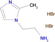 [2-(2-methyl-1H-imidazol-1-yl)ethyl]amine dihydrobromide