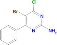 5-bromo-4-chloro-6-phenylpyrimidin-2-amine