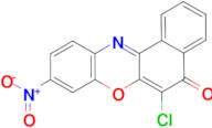 6-chloro-9-nitro-5H-benzo[a]phenoxazin-5-one