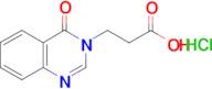 3-(4-oxoquinazolin-3(4H)-yl)propanoic acid hydrochloride