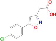 [5-(4-chlorophenyl)isoxazol-3-yl]acetic acid