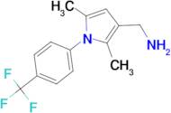 ({2,5-dimethyl-1-[4-(trifluoromethyl)phenyl]-1H-pyrrol-3-yl}methyl)amine