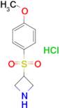 3-[(4-methoxyphenyl)sulfonyl]azetidine hydrochloride