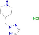 4-((2H-1,2,3-triazol-2-yl)methyl)piperidine hydrochloride