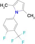 1-(4-fluoro-3-(trifluoromethyl)phenyl)-2,5-dimethyl-1H-pyrrole