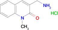 3-(aminomethyl)-1-methylquinolin-2(1H)-one hydrochloride