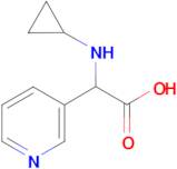 2-(cyclopropylamino)-2-(pyridin-3-yl)acetic acid