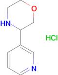 3-(pyridin-3-yl)morpholine hydrochloride