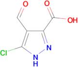 5-chloro-4-formyl-1H-pyrazole-3-carboxylic acid