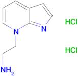 [2-(7H-pyrrolo[2,3-b]pyridin-7-yl)ethyl]amine dihydrochloride