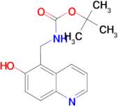 tert-butyl N-[(6-hydroxyquinolin-5-yl)methyl]carbamate