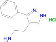 2-(5-phenyl-1H-pyrazol-4-yl)ethan-1-amine hydrochloride