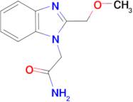 2-(2-(methoxymethyl)-1H-benzo[d]imidazol-1-yl)acetamide