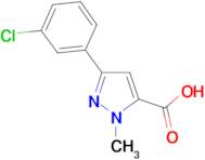 3-(3-chlorophenyl)-1-methyl-1H-pyrazole-5-carboxylic acid