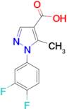 1-(3,4-difluorophenyl)-5-methyl-1H-pyrazole-4-carboxylic acid