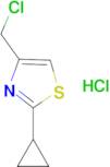 4-(chloromethyl)-2-cyclopropylthiazole hydrochloride