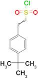 2-(4-(tert-butyl)phenyl)ethene-1-sulfonyl chloride