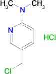 5-(chloromethyl)-N,N-dimethylpyridin-2-amine hydrochloride