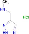 N-methyl-1-(1H-1,2,3-triazol-4-yl)methanamine hydrochloride