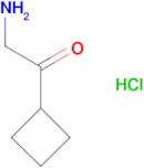 2-amino-1-cyclobutylethan-1-one hydrochloride