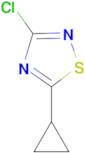 3-chloro-5-cyclopropyl-1,2,4-thiadiazole