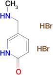 5-((methylamino)methyl)pyridin-2(1H)-one dihydrobromide