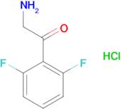 2-amino-1-(2,6-difluorophenyl)ethan-1-one hydrochloride