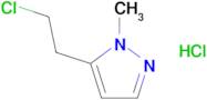 5-(2-chloroethyl)-1-methyl-1H-pyrazole hydrochloride