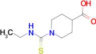 1-(ethylcarbamothioyl)piperidine-4-carboxylic acid