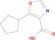 5-cyclopentyloxazole-4-carboxylic acid