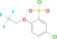 5-chloro-2-(2,2,2-trifluoroethoxy)benzenesulfonyl chloride