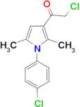 2-chloro-1-[1-(4-chlorophenyl)-2,5-dimethyl-1H-pyrrol-3-yl]ethanone