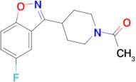 1-(4-(5-fluorobenzo[d]isoxazol-3-yl)piperidin-1-yl)ethan-1-one