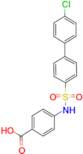 4-((4'-chloro-[1,1'-biphenyl])-4-sulfonamido)benzoic acid