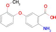 2-amino-5-(2-methoxyphenoxy)benzoic acid