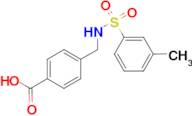 4-(((3-methylphenyl)sulfonamido)methyl)benzoic acid