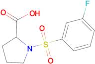 ((3-fluorophenyl)sulfonyl)proline