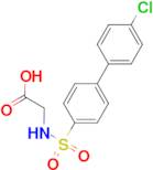 ((4'-chloro-[1,1'-biphenyl]-4-yl)sulfonyl)glycine