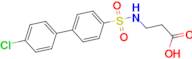 3-((4'-chloro-[1,1'-biphenyl])-4-sulfonamido)propanoic acid