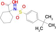 1-((4-(tert-butyl)phenyl)sulfonamido)cyclohexane-1-carboxylic acid