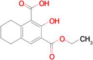 3-(ethoxycarbonyl)-2-hydroxy-5,6,7,8-tetrahydronaphthalene-1-carboxylic acid